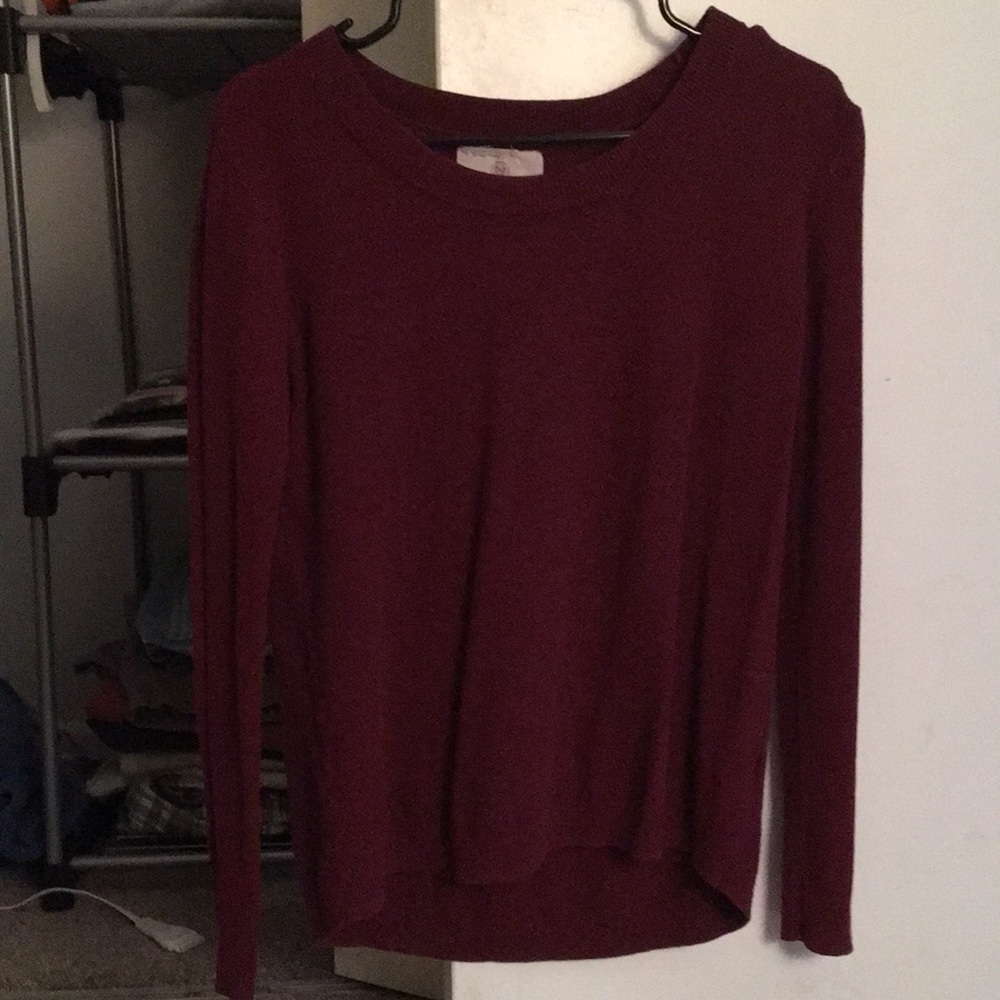 Dark Red sweater